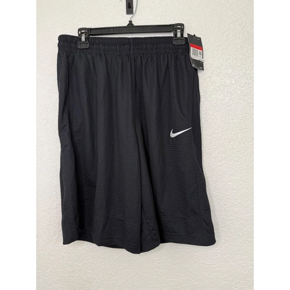 Nike Mens Dry-FIT Basketball Shorts Black Loose Fit CD7101-010 Large NWT